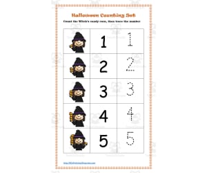 Halloween Counting Set