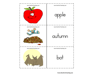 Halloween Flash Cards