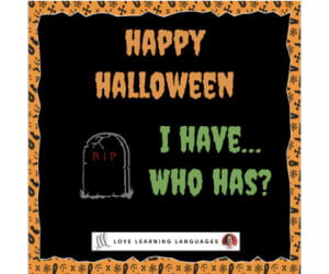 Halloween Game - I have... Who has...?
