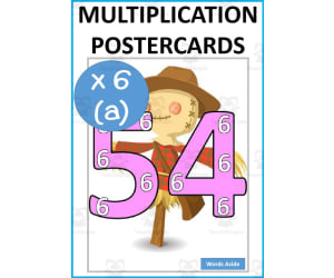 Halloween Multiplication and Repeated Addition Posters x6a