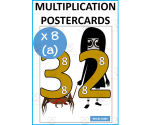 Halloween Multiplication and Repeated Addition Posters x8a