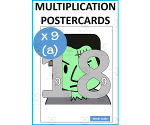 Halloween Multiplication and Repeated Addition Posters x9a