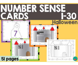 Halloween Number Sense 1-30