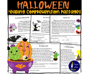Halloween Reading Comprehension Passages