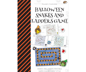 Halloween Snakes and Ladders Game