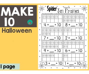 Halloween Sprider 10 Frame - Make 10