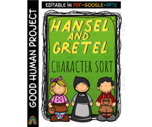 Hansel and Gretel | Character Sort Activity