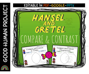 Hansel and Gretel | Compare and Contrast Activity