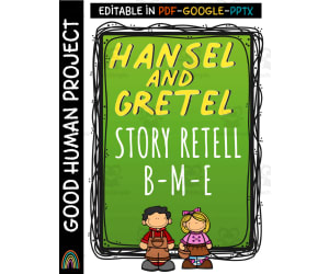 Hansel and Gretel | Story Retelling Activity | Graphic Organizers