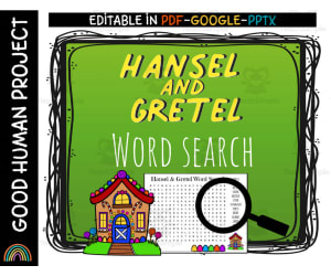 Hansel and Gretel Word Search