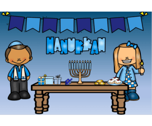 Hanukkah Light the Menorah Slide Deck Activity for Distance Learning