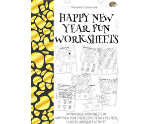 Happy New Year Fun Worksheets