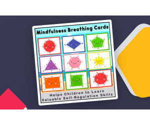 Happy Shapes – Mindful Breathing Cards for Kids