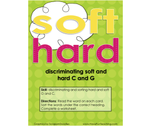 Hard and Soft C and G Activity