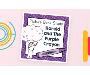 Harold and the Purple Crayon – 40-Activity Study