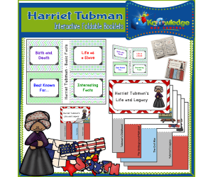 Harriett Tubman Interactive Foldable Booklets – EBOOK