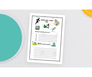 Healthy Body, Healthy Mind Worksheet