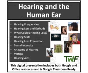 Hearing and the Human Ear - Lesson Bundle