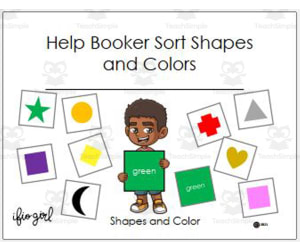 Help Booker Sort Shapes and Colors