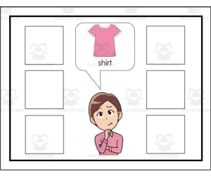 Help Sophia Find the Items: Things You Wear