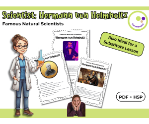 Hermann von Helmholtz – Fact Sheet, Quiz & Interactive PDF (incl. H5P)