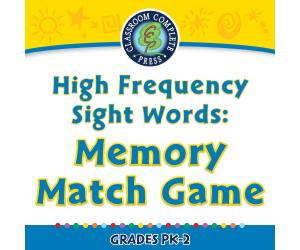 High Frequency Sight Words: Memory Match Game - FLASH-MAC