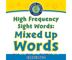 High Frequency Sight Words: Mixed Up Words - FLASH-MAC