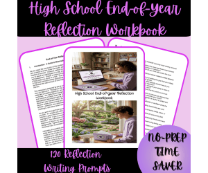 High School End-of-Year Reflection Workbook