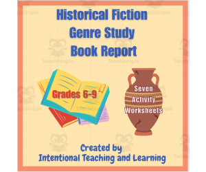 Historical Fiction Genre Study Book Report