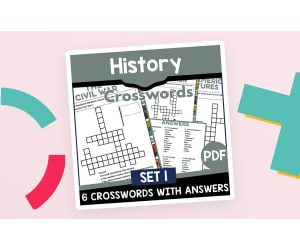 History Crosswords - Set 1 (PDF)