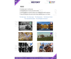 History Intermediate Lesson Plan