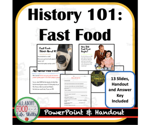 History of Fast Food (Study Guide and Slides)