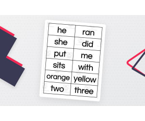 HMH Into Reading Kindergarten – Sight Word List
