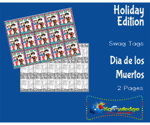 Holiday Swag Tags: Dia de los Muertos