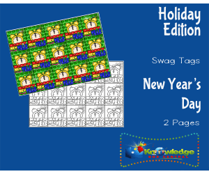 Holiday Swag Tags: New Year