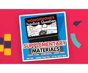 Homophones Supplementary Materials Grade 5-6 (PDF)