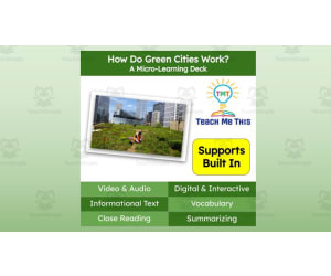 How Do Green Cities Work? | Interactive Science Lesson | Micro-Learning Deck