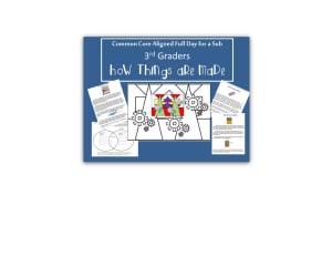 How Things Are Made: Full Day Substitute Plans