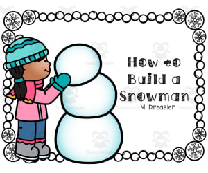 How to Build a Snowman | Interactive Reading Packet