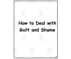 How to deal with guilt and shame (#2119)