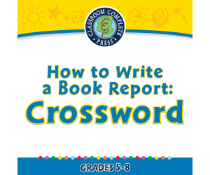 How to Write a Book Report: Crossword - FLASH-MAC