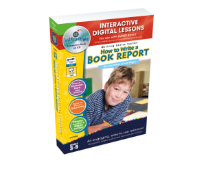 How to Write a Book Report - Digital Lesson Plan Gr. 5-8 - FLASH-MAC