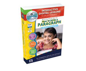 How to Write a Paragraph - Digital Lesson Plan Gr. 5-8 - FLASH-PC