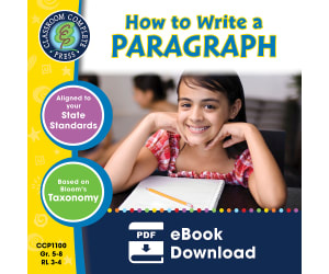 How to Write a Paragraph Gr. 5-8