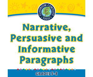 How to Write a Paragraph: Narrative, Persuasive and Informative Paragraphs - FLASH-MAC