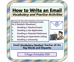 How to Write an Email Bundle: Expository and Letter Writing ELA