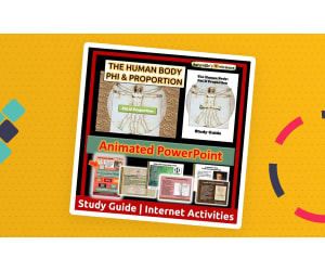 Human Body and Golden Ratio PowerPoint and Study Guide