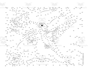 Hummingbird Extreme Difficulty Connect the Dots / Dot-to-Dot PDF
