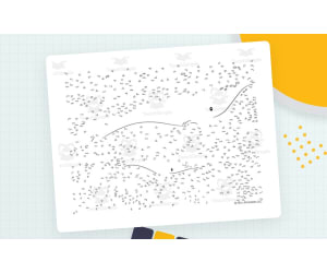 Humpback Whale Extreme Difficulty Dot-to-Dot