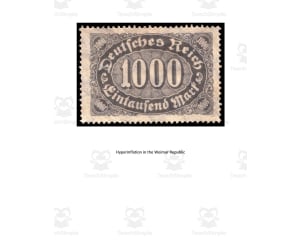 Hyperinflation in the Weimar Republic Lesson`